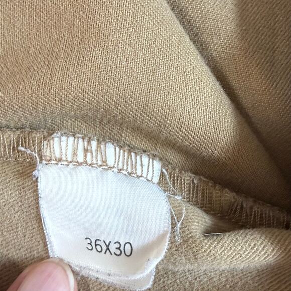 Vtg Polo Ralph Lauren Andrew Chino Pants Size 36x30 Pleated Preppy Old Money - Picture 15 of 16